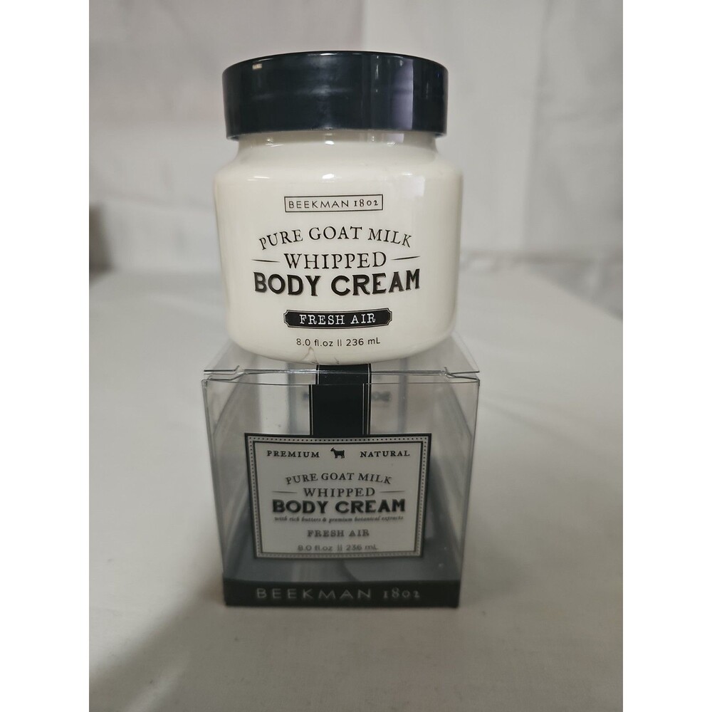 New Beekman 1802 Fresh Air Goat Milk Whipped Body Cream 8 oz.